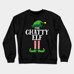 C Ty Elf Family Pajama Crewneck Sweatshirt